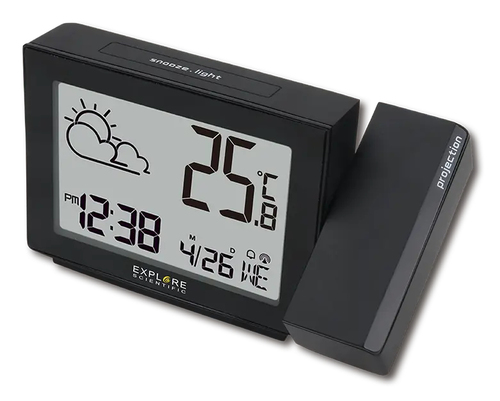 Orologio a proiezione RPW3001 Nero