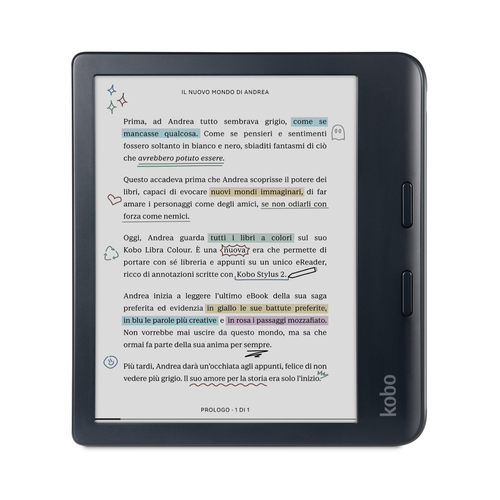 Kobo Libra Colour lettore e-book Nero