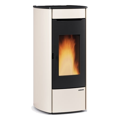 Termostufa a pellet ventilata MARINA IDRO H13 Avorio - 1292803