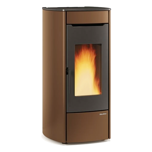 Termostufa a pellet ventilata MARINA IDRO H13 Bronzo - 1292805