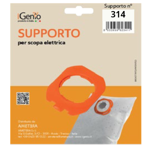 Adattatore sacchetto igenio 314 ezviz