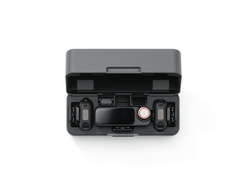 DJI Mic 3 (2TX+1 RX+Charging Case) Nero