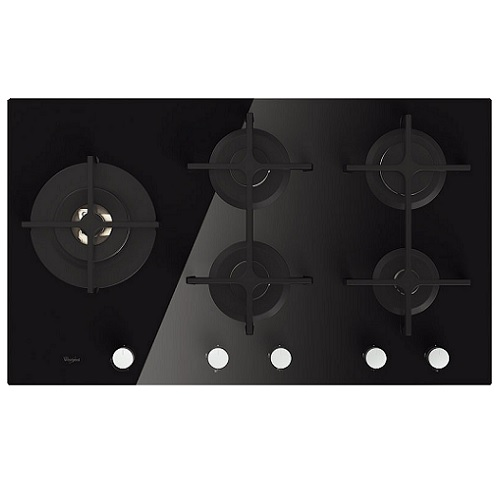 Piano cottura in vetro temperato GOA 9523/NB