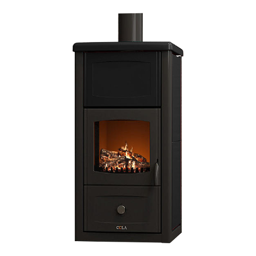 Stufa TERMO ARIANNA Nera LT03F90Y 