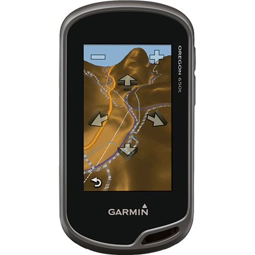 Navigatore oregon 650T + TrekMap V4 PRO  Garanzia Italia 2 anni
